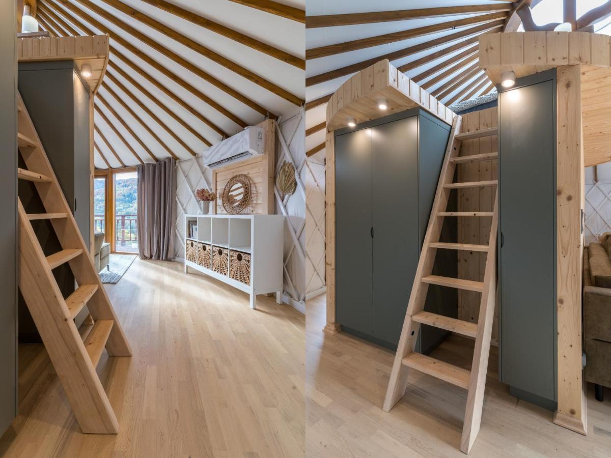 Gorski Glamping - Caloroczne Jurty Z Widokiem Tylmanowa エクステリア 写真